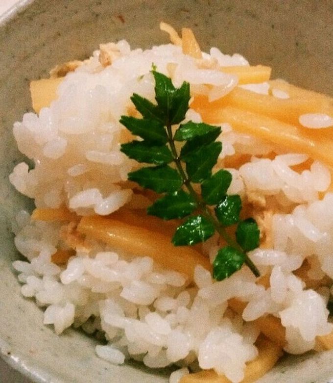 筍姫のちらし寿司&鯛の湯引き阿波たけのこ農園 筍姫の里