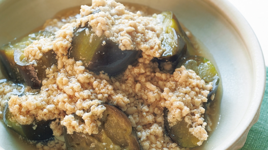 電子レンジでなすのそぼろねぎ煮糖尿病の食事糖尿病サイト