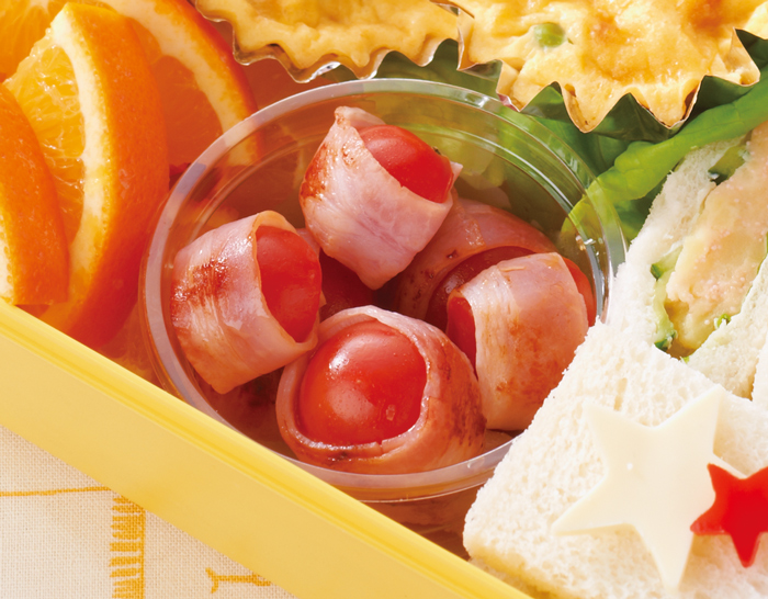 ミニトマト お弁当やお子様プレートに☆かわいいトマトてんとう虫Farmer's kitchen 〜たのしくおうちごはん