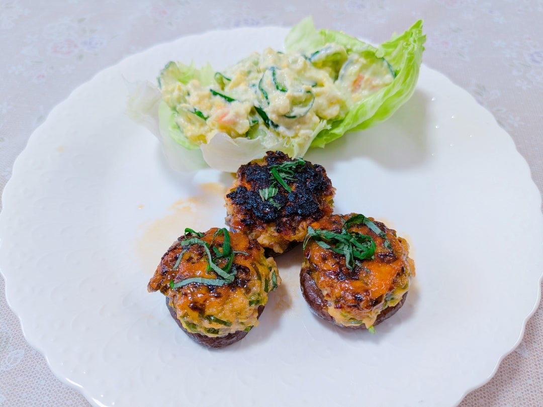 しいたけたっぷり鶏つくね