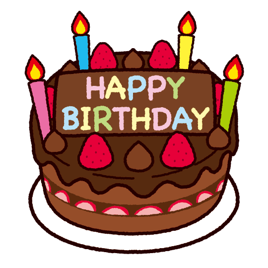 チョコレートケーキイラストセンタ