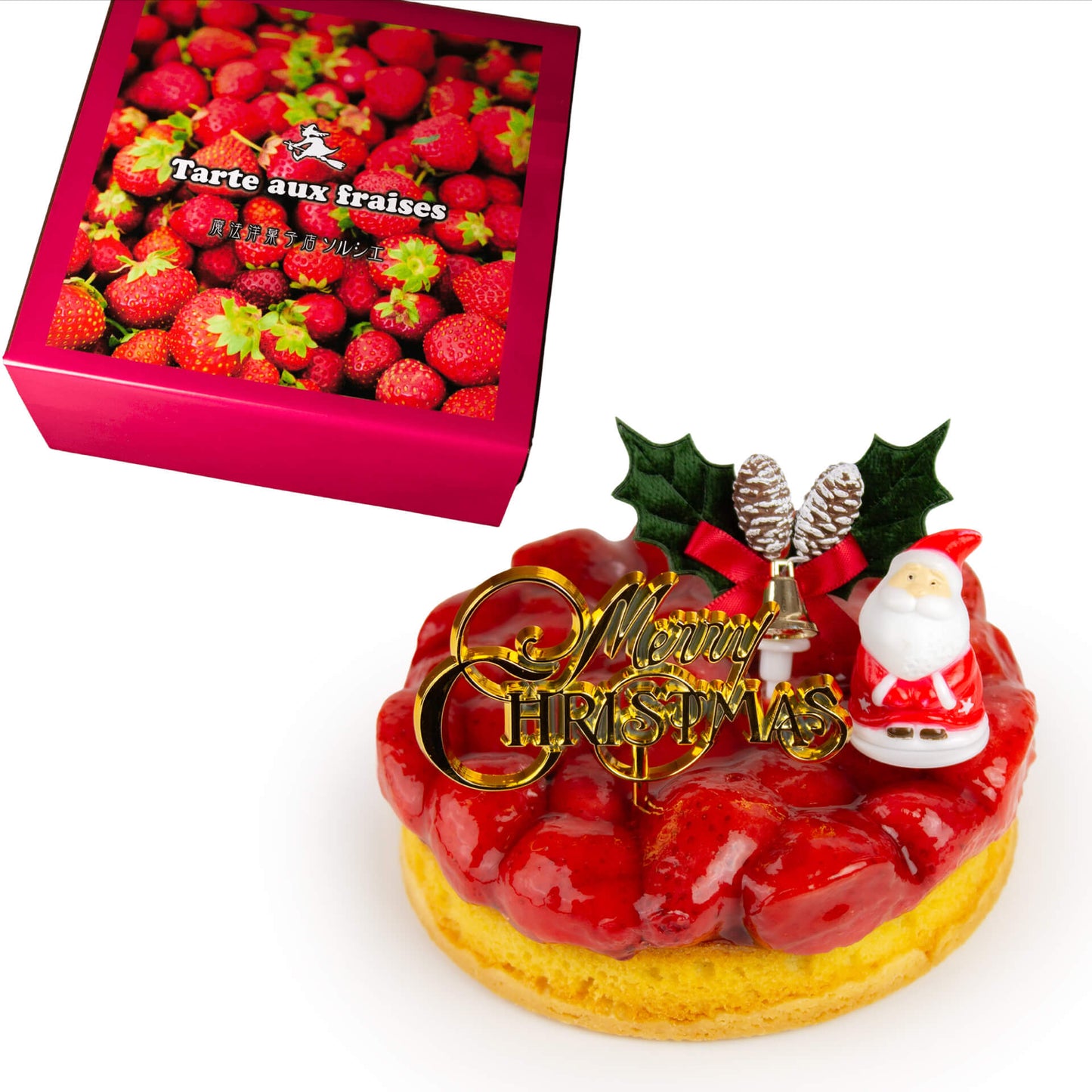 苺と生チョコのタルト Atelier Gigiお客様を笑顔にするお菓子作り