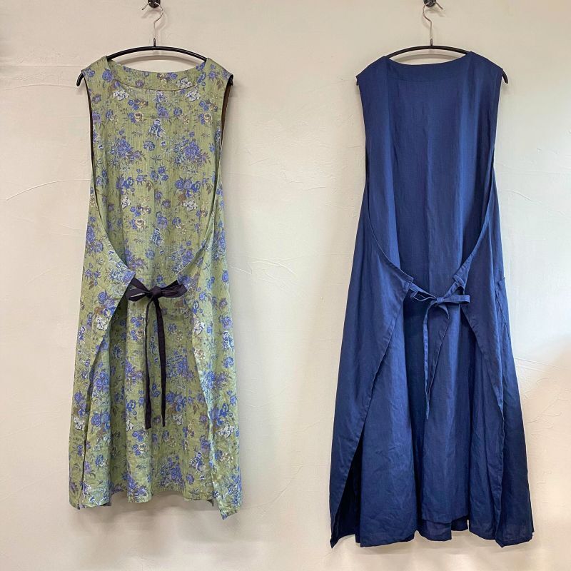 簡単！くるっとエプロン 大人用 の製図・型紙と作り方