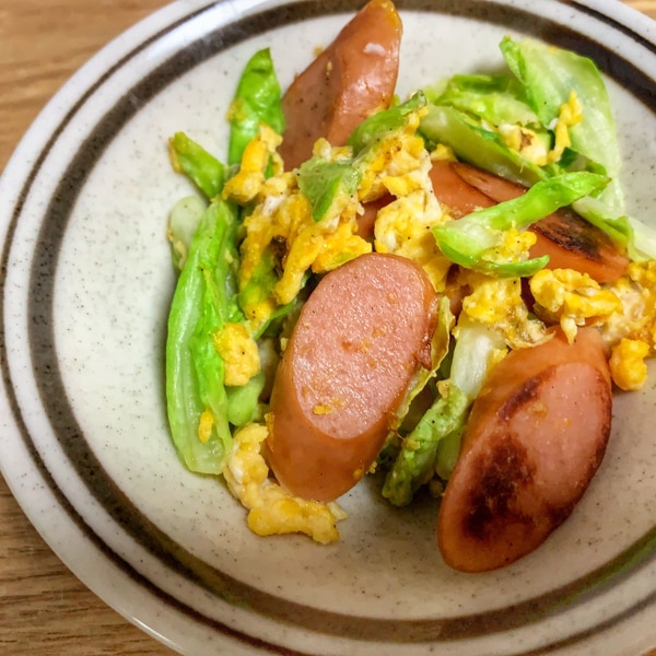 ✿ウインナーと卵のオイスターソース炒め✿ by annnnnクックパッド簡単おいしいみんなのレシピが392万品