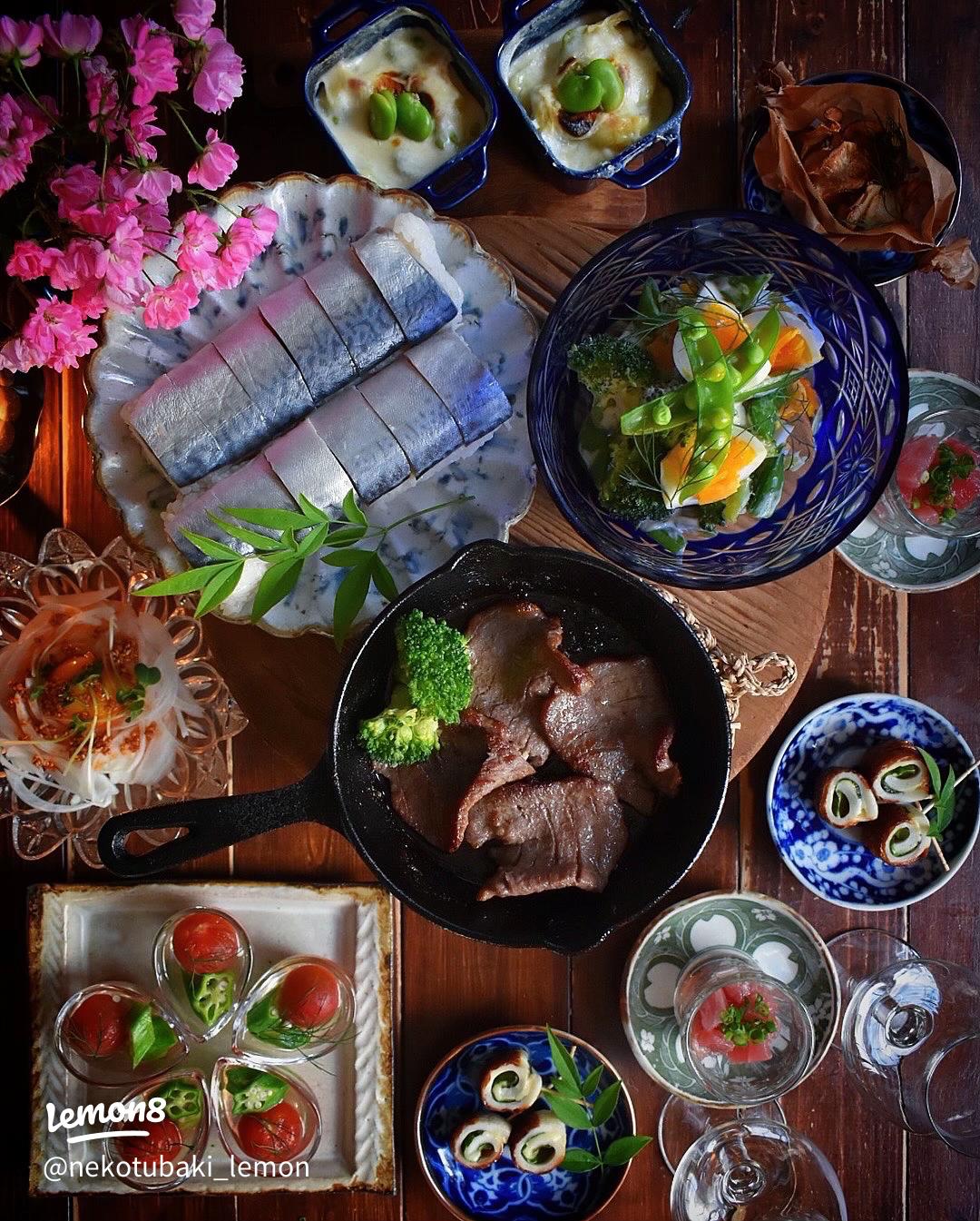 お家で夫のバースデーディナー☆ プチコース仕立て : お家カフェごっこ nico@cafe