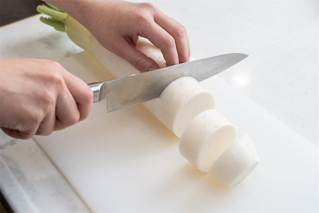 おでん大根をレンジで米なしで下茹で！美味しく仕上げるコツを紹介！Shibaraku 72