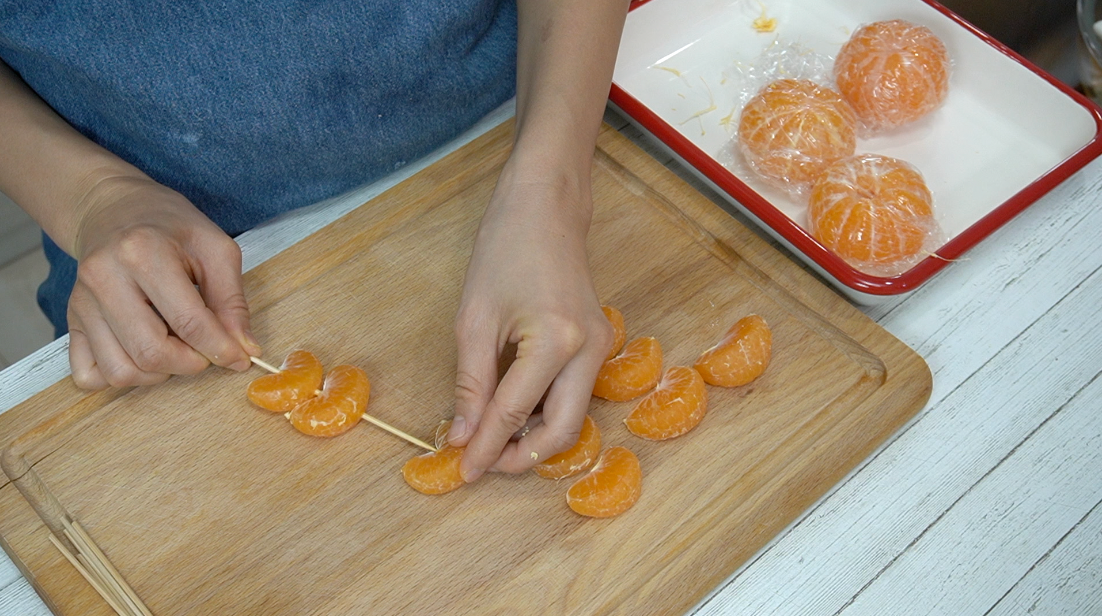 子供と作るみかん飴！未就園児のお手伝いにも