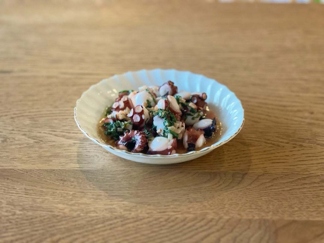 アンチエイジング・たこの大葉まみれ