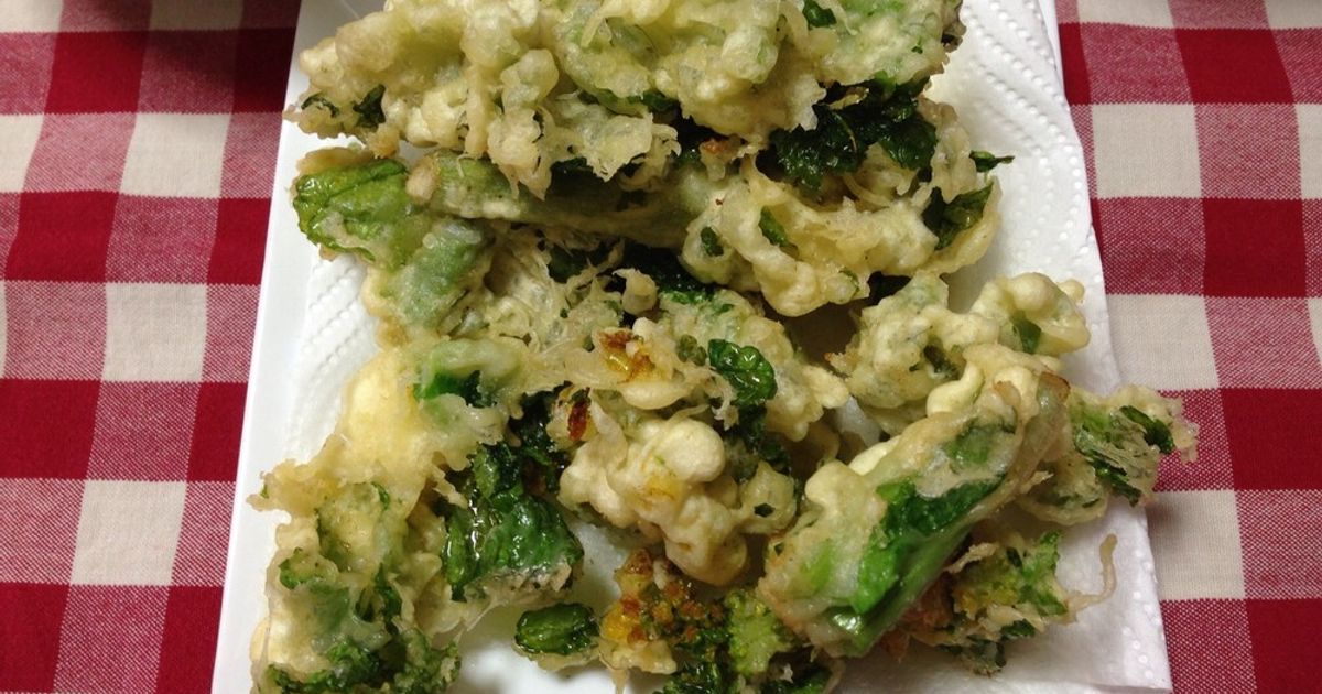 春色菜の花天ぷら。 by はしごしゃクックパッド簡単おいしいみんなのレシピが392万品