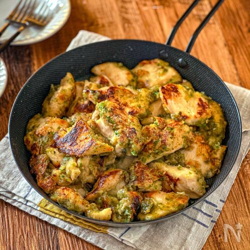 作り置きレシピ 鶏むね肉の磯辺唐揚げTasty