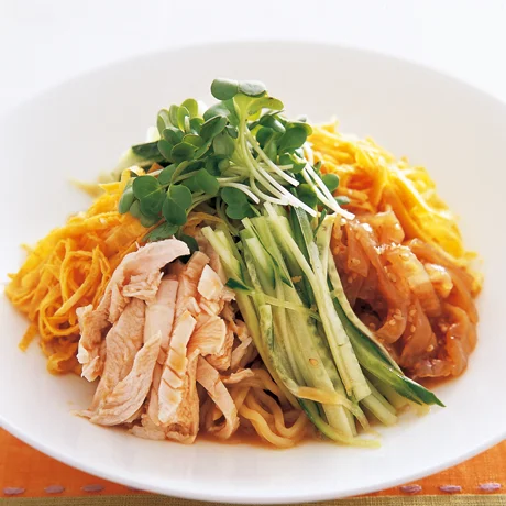 濃厚ごまだれの冷やし中華夏にぴったりのレシピ