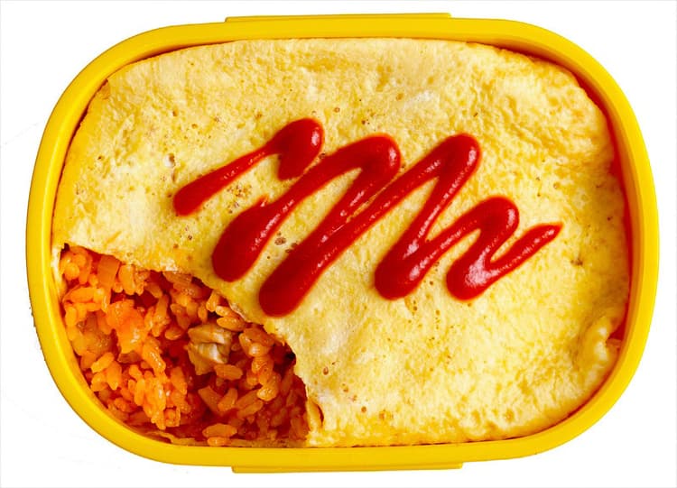 冷凍できるオムライス弁当