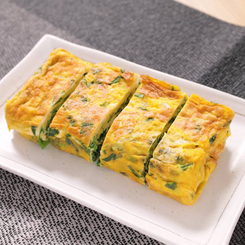 お弁当に☆オクラとチーズの卵焼き