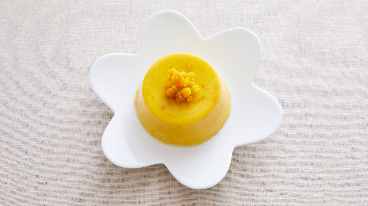 離乳食 きな粉豆乳プリン豆乳レシピマルサンアイのお料理レシピマルサンアイ株式会社