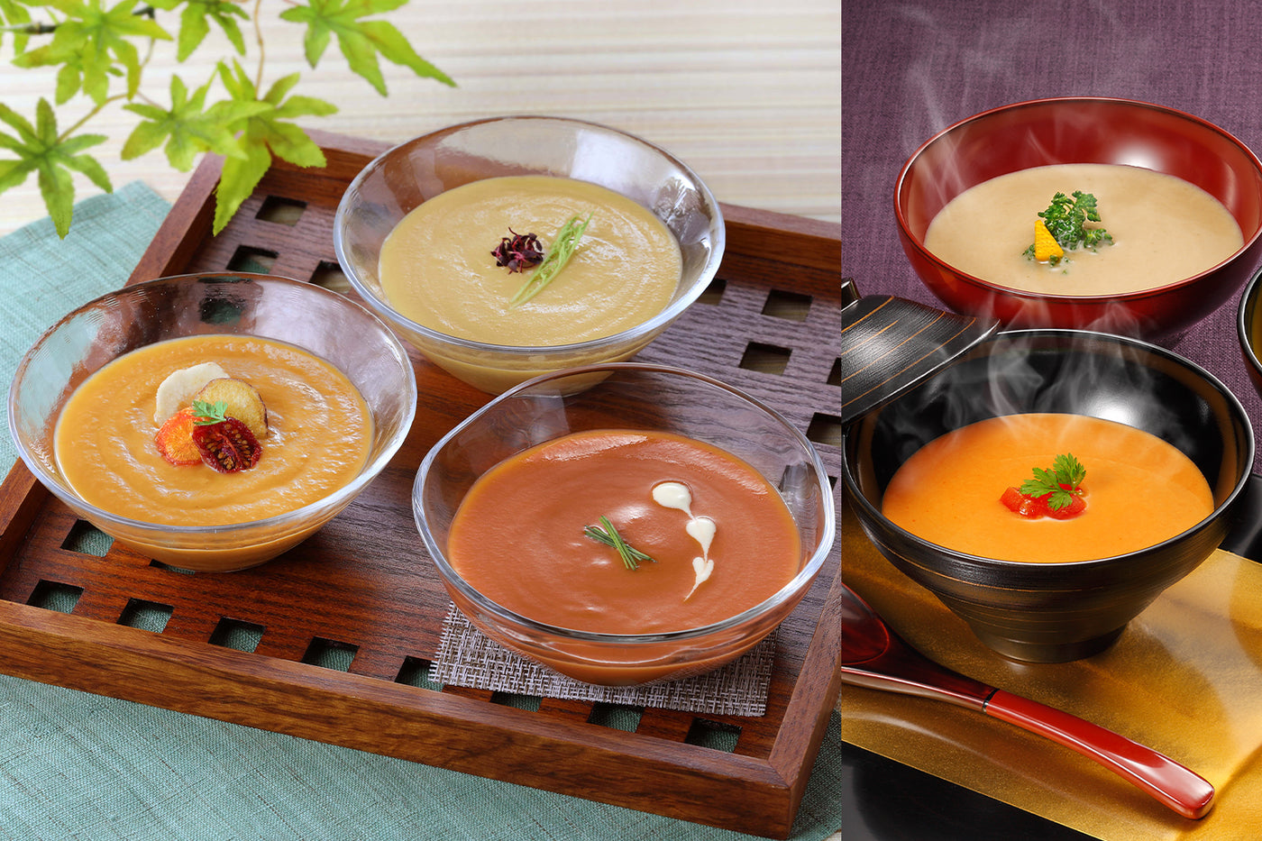 ぽかぽかけんちん和風スープ