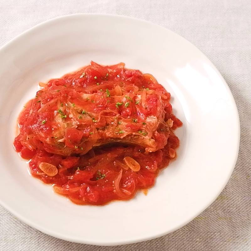 シンプルに ブリのオリーブオイル焼き