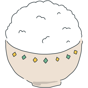 食べかけのお弁当のイラスト 2カット- イラストくん