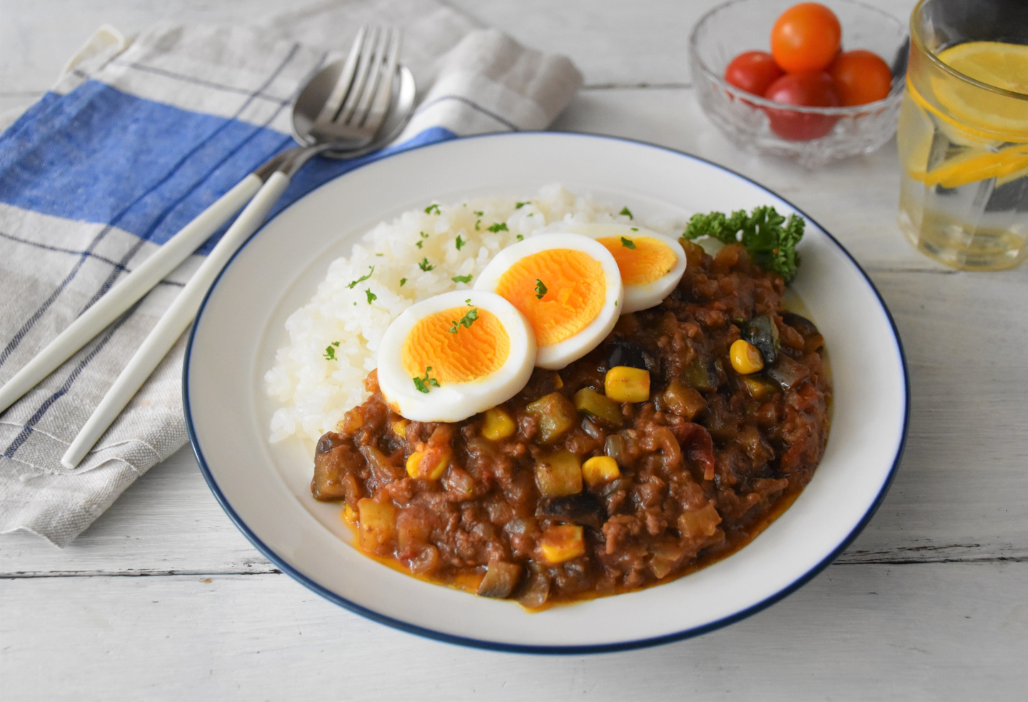 肉なしでも満足♪お豆腐キーマカレー♡ と 再利用。 : ちゃんちー家の気ままな日々とおうちごはん Powered by ライブドアブログ