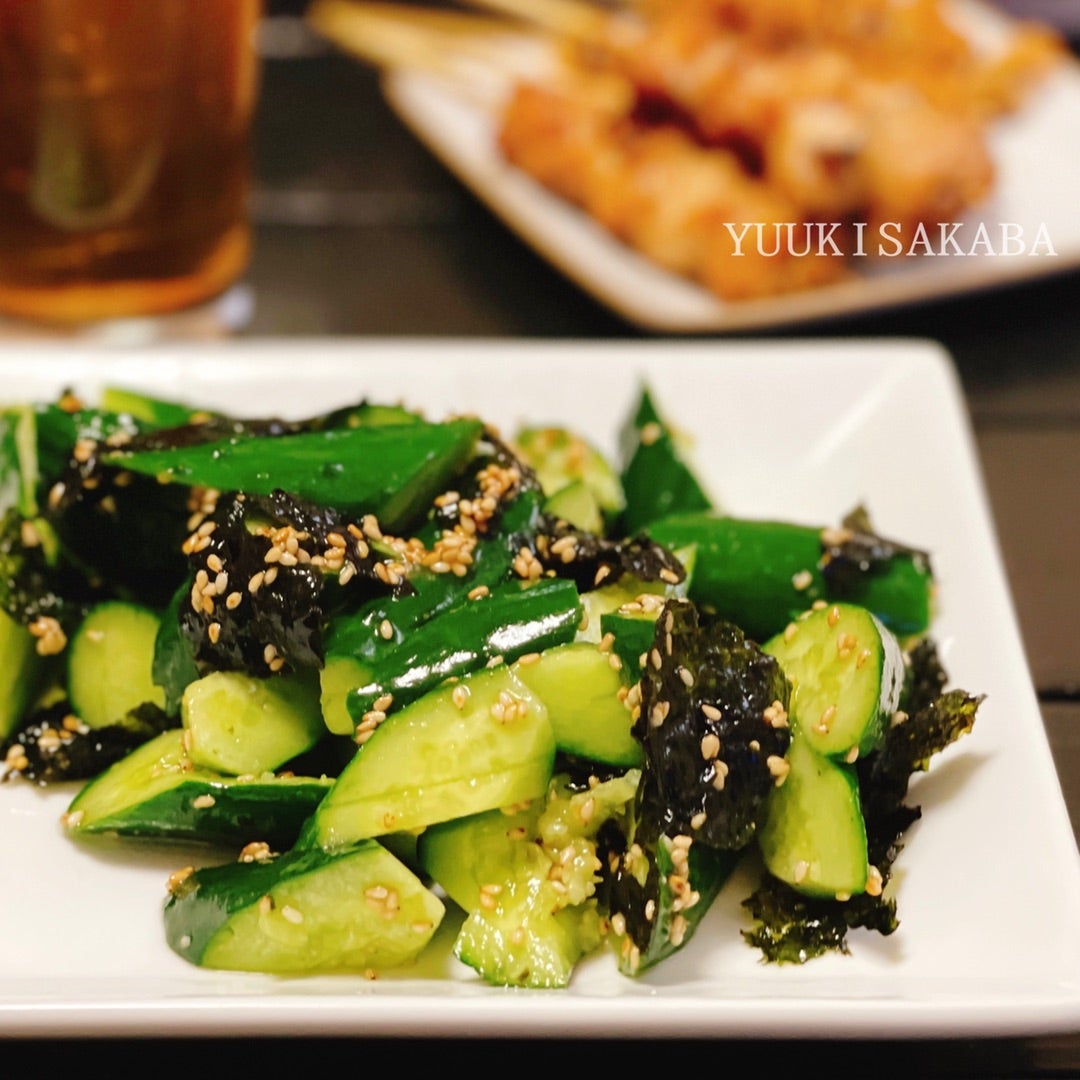 忙しいこの時期でも、ささっと一品ができちゃう♪火を使わずすぐできる！きゅうりとツナの海苔ナムルゆうき酒場