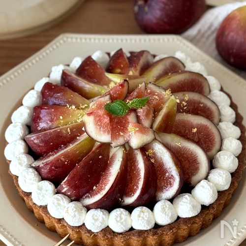 いちじくと紅茶のタルト