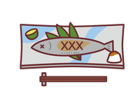 焼き魚のイラスト素材 - PIXTA