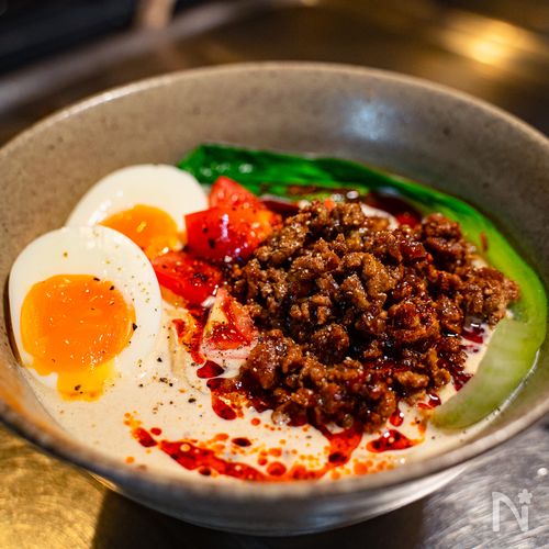 濃厚冷やし豆乳担々麺