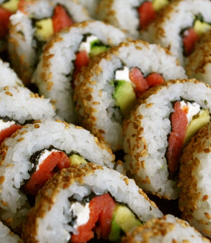 フィリーのカリフォルニアロール のレシピフィラデルフィアクリームチーズ