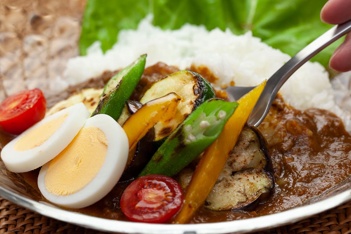 素揚げ野菜がおいしい 夏野菜のカレー レシピ・作り方 by ncc* - 楽天レシピ