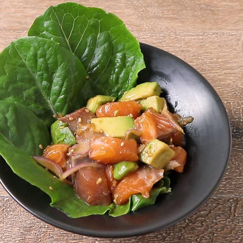 ハワイアン♪ アボカドとマグロのポキ