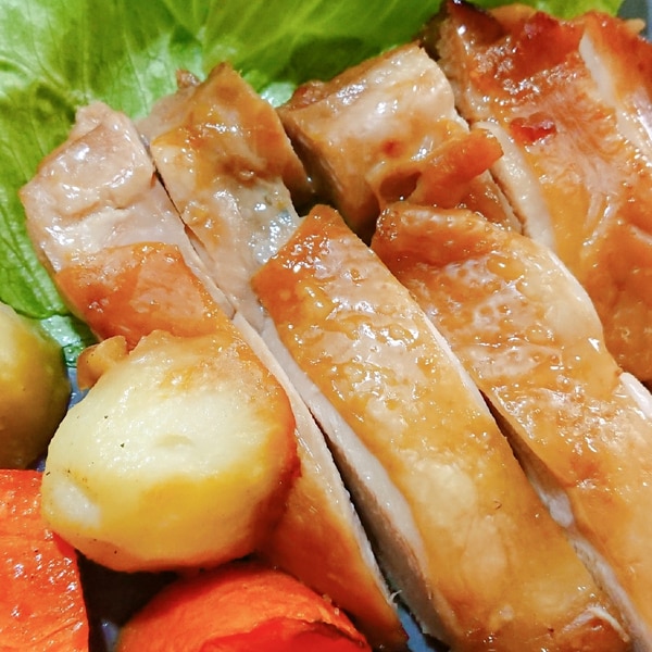 チキンレッグのオーブン焼き