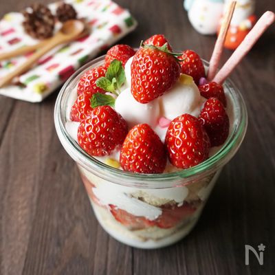 秋の味覚を楽しむ、さつまいもパルフェ