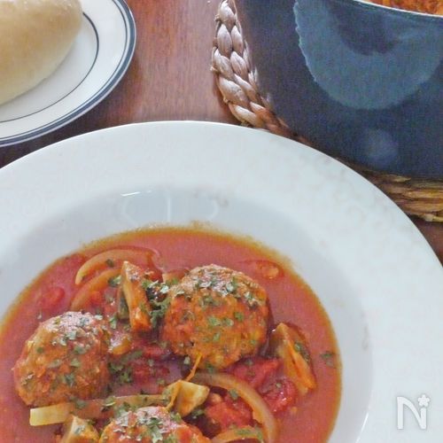 香味野菜が決め手 ピアット スズキ の『ポルペッティ』のつくり方