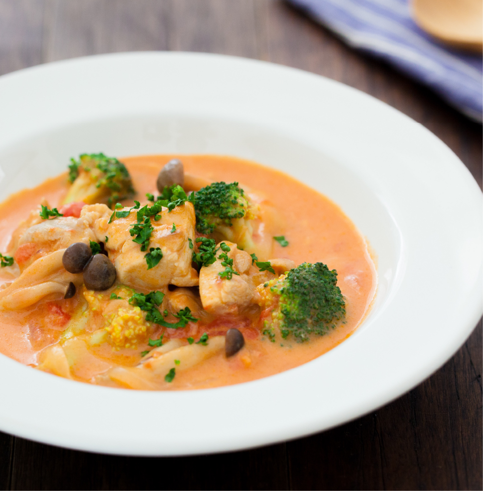 絶品！鶏肉と新玉ねぎのクリーム煮