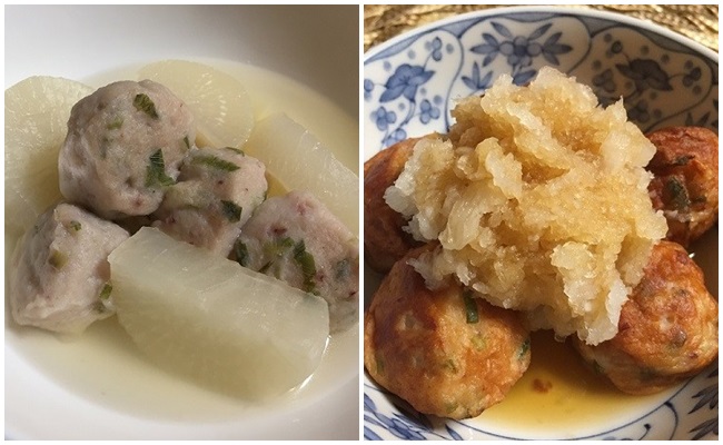 旦那お気に入り☆冷凍肉団子でつくね串