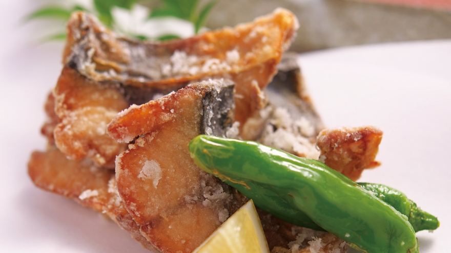 サクサク さばの竜田揚げ