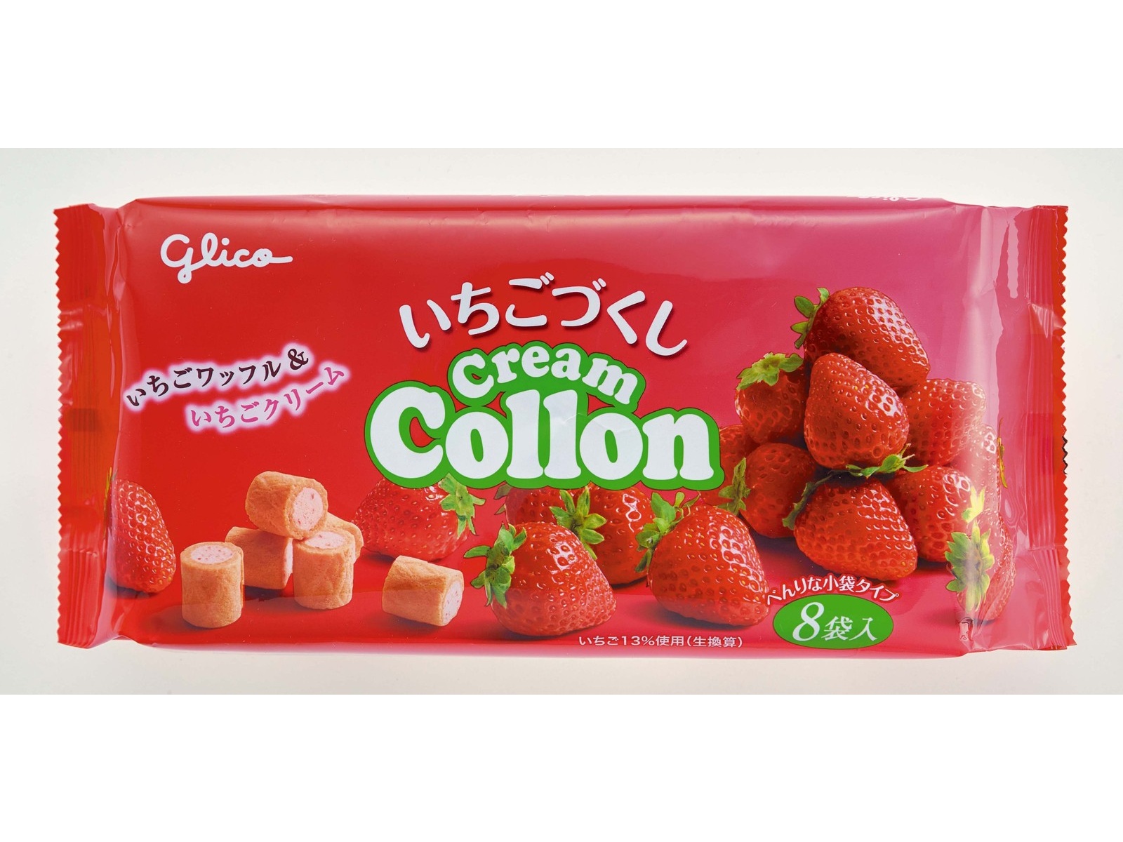 いちごづくしコロン8袋 6個 江崎グリコ クッキ