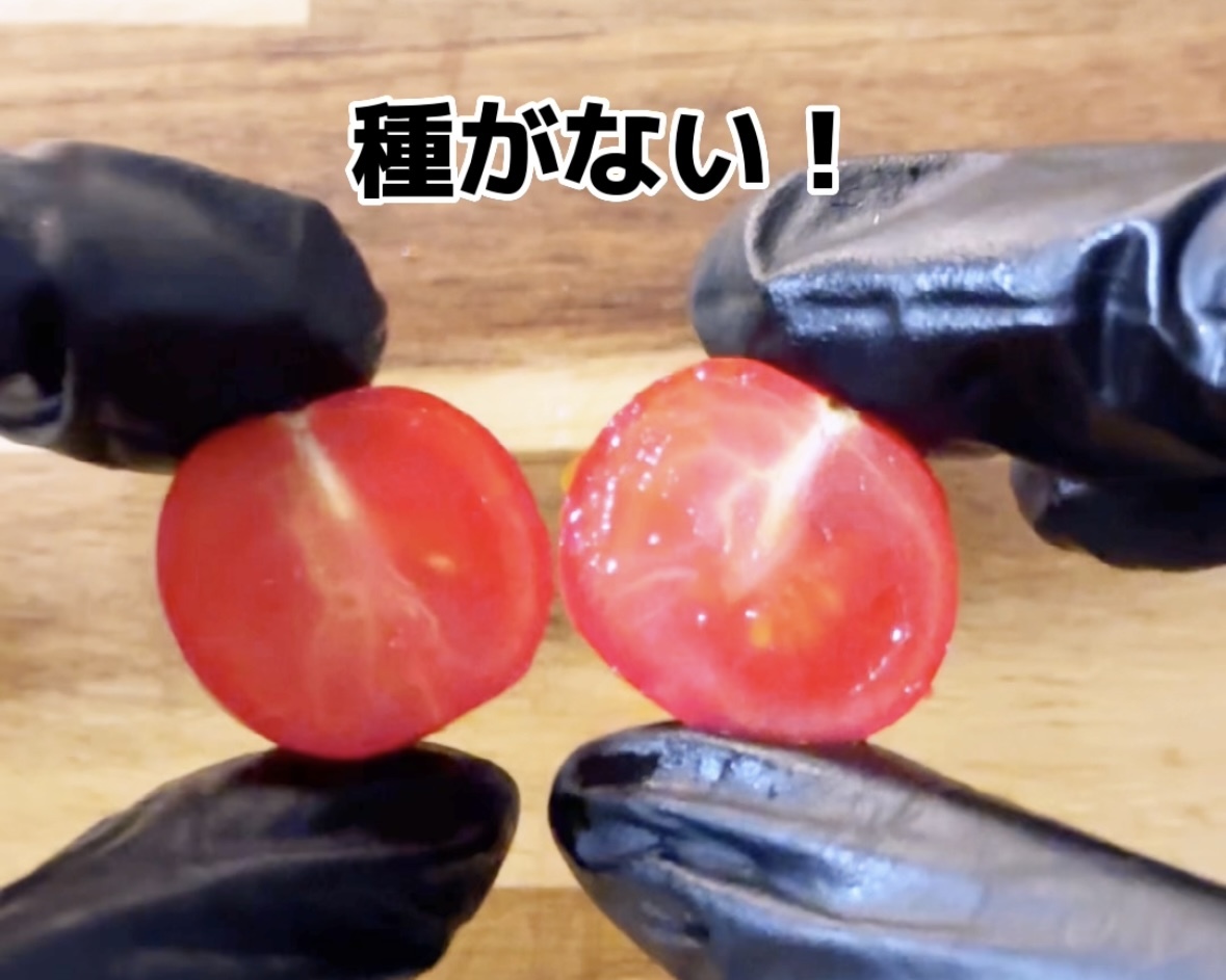 小っちゃなカゴのミニトマト