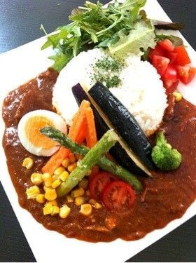 夏のカレー盛り付け方！子供も喜ぶ簡単レシピ