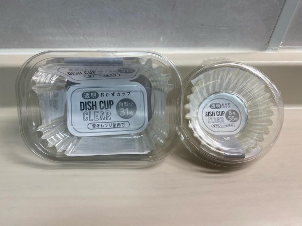 セリア 透明カップ ショートケーキ名前TikTok