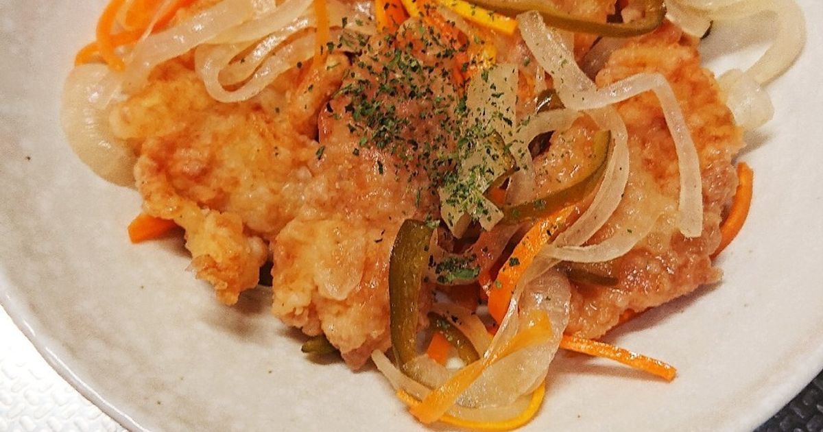 夏の定番☆白身魚の南蛮漬け