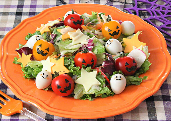 ガイコツのハロウィンポテトサラダ