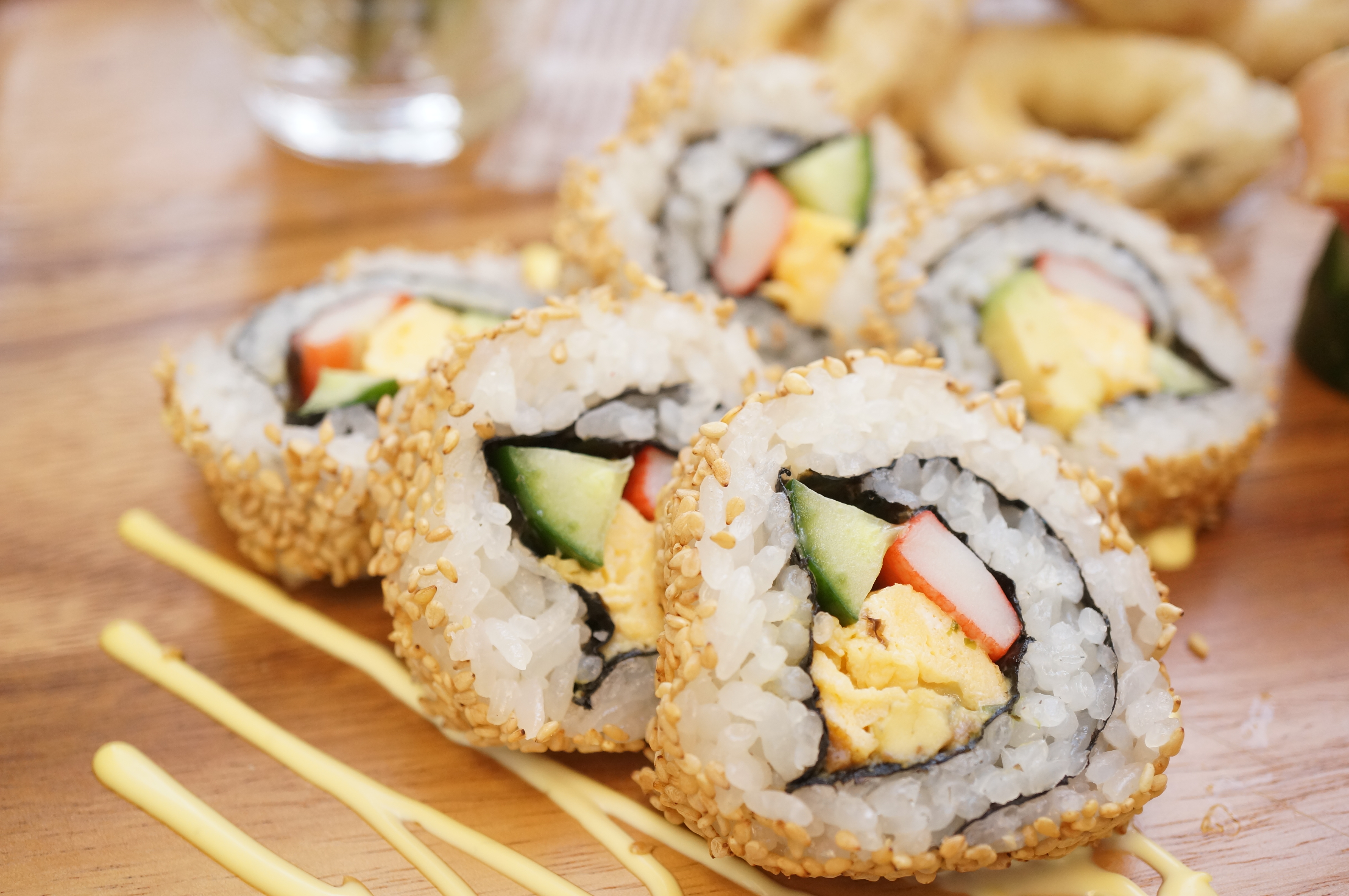 カリフォルニアロールの巻き方－How to make a California Rolls