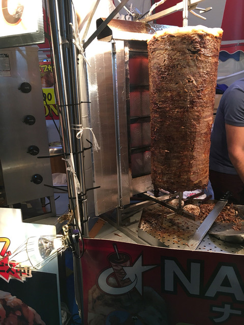 ナザルケバブ「チキンビーフケバブ」@ケバブグランプリ2016大久保公園butabelog