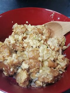 唐揚げの卵とじ丼☆ レシピ・作り方 by kyjm110 - 楽天レシピ