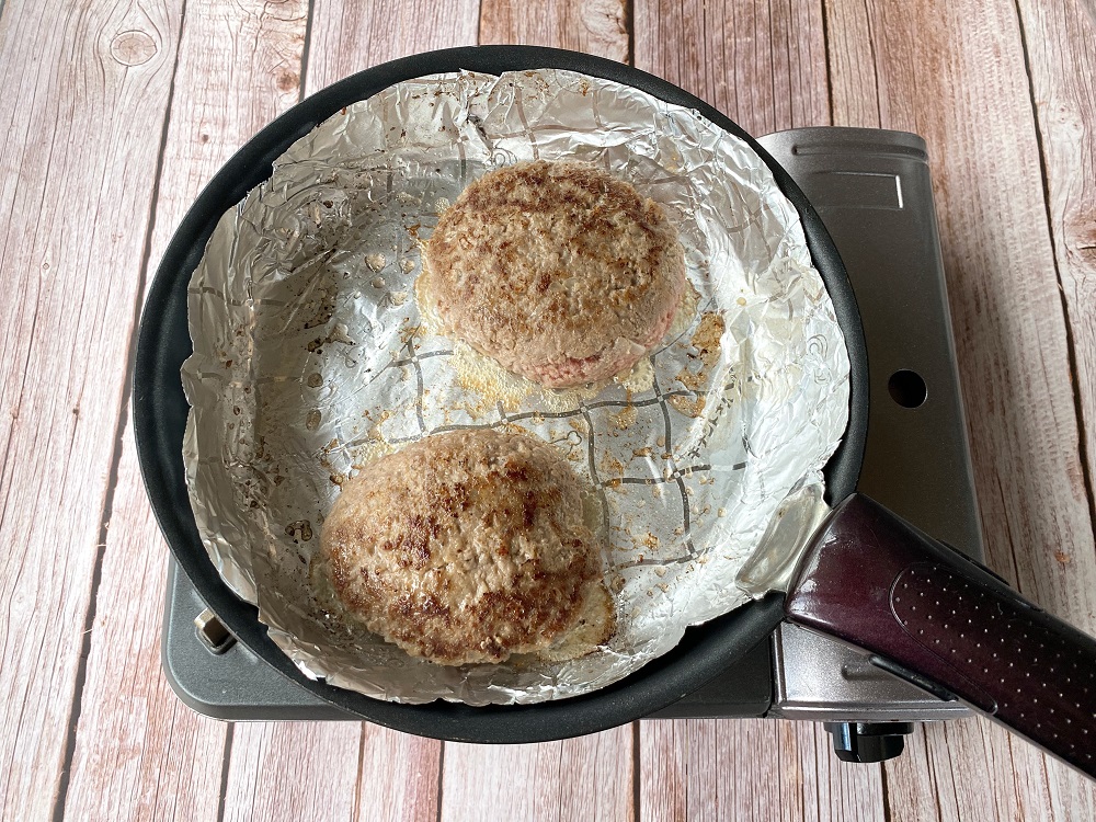 ハンバーグのホイル焼き : IHクッキングヒーター : 日立の家電品