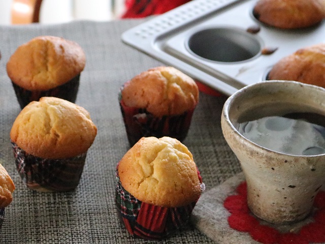 材量５品で簡単！南瓜のマフィン ＨＭ使用梅澤真琴のお助けレシピFEEL フレッシュフーズ フィール