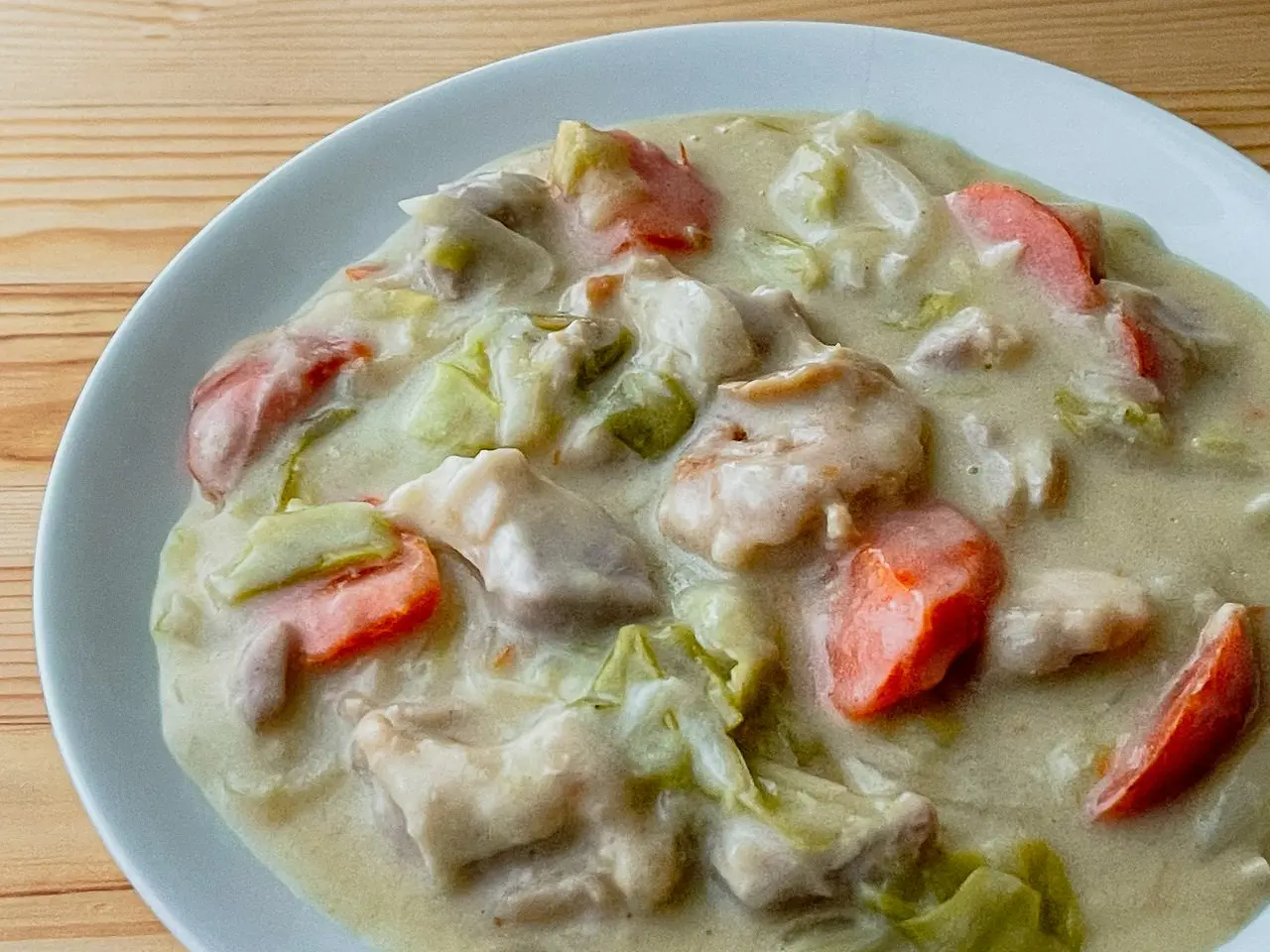 冷凍野菜のホワイトシチュー - レシピ - 冷凍食品・冷凍野菜はニチレイフーズ