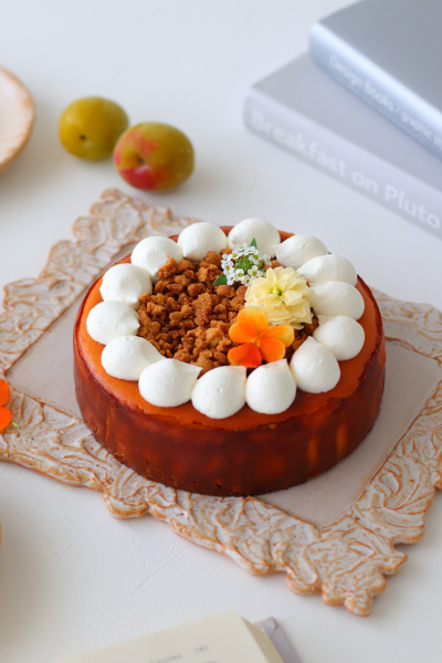 チーズケーキ盛り付けおしゃれ