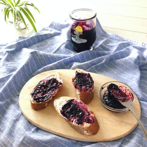 黒すぐり ジャム&クリームチーズ - cassissuguri'S GALLERYminne byGMOペパボ国内最大級のハンドメイド・手作り通販サイト