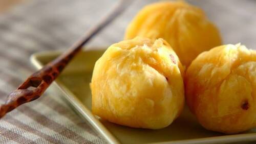 焼き芋で簡単☆おもてなしデザートお菓子レシピさつまいもレシピカルビーかいつかスイートポテト株式会社